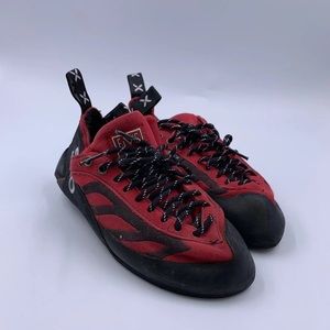 Five Ten rock climbing shoes